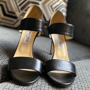 Jimmy Choo Black Stiletto Shoes